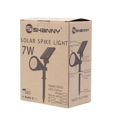 Lampu Elektronik 200g 250g Kotak Kemasan Kertas Bergelombang Untuk Pengiriman
