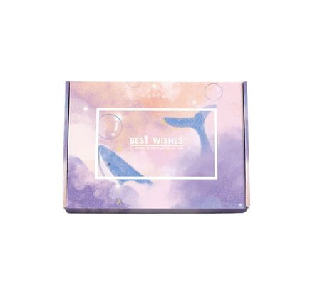 300gms 350gms Dilapisi Kertas Kotak Kemasan Lipat Varnishing