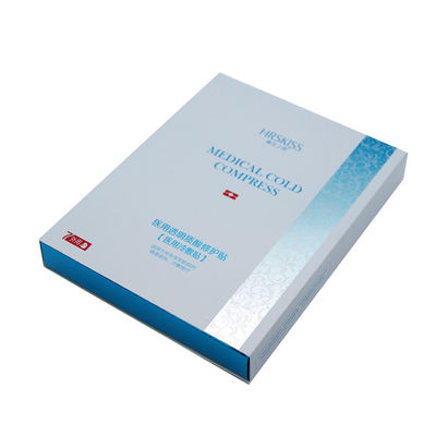 Kotak Kemasan Warna Kertas C1S Coated 350gsm Ramah Lingkungan Untuk Kemasan Perawatan Kulit