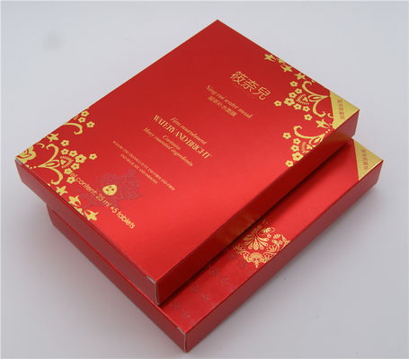 Kotak Kemasan Kosmetik Karton 350gsm sekali pakai Logo Kustom