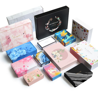 Kertas Seni 400g Kotak Kemasan Kertas Bergelombang Kado Kostum Pakaian