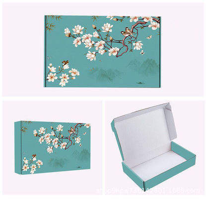 300gms 350gms Dilapisi Kertas Kotak Kemasan Lipat Varnishing