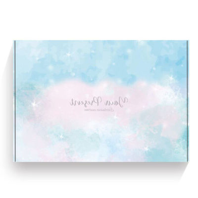 Cetak Offset Bergelombang Kotak Pengiriman Kosmetik CMYK 28 * 15 * 6cm