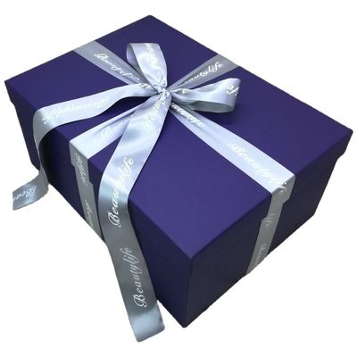 Kaus Kaki Natal CMYK Magenta Gift Packing Boxes Corrugated Board