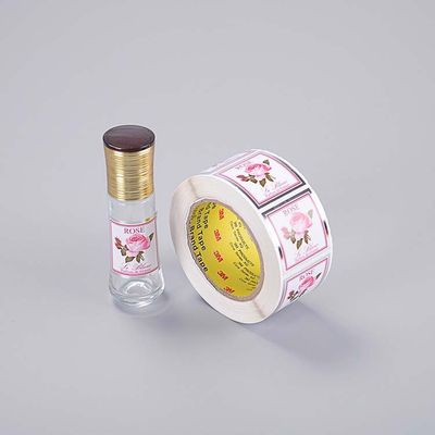 Stiker Label Kustom PVC Renda Berwarna-warni Akun Tangan Pita Perekat Cetak