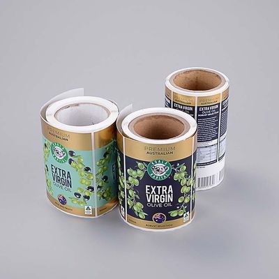 Botol Perekat Vinyl PP PE PET BOPP Label Kustom Stiker Untuk Paket