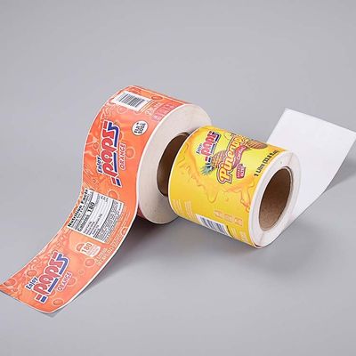 Pribadi LOGO Adhesive Direct Thermal Paper Custom Printing Stiker