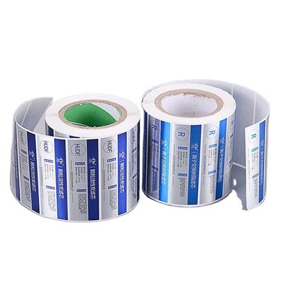 Self Adhesive Waterproof Printable pantone Stiker Kemasan Kustom