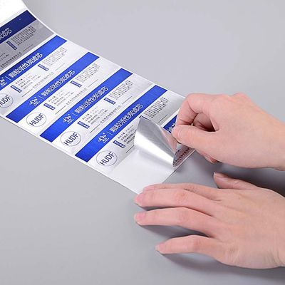 Self Adhesive Waterproof Printable pantone Stiker Kemasan Kustom