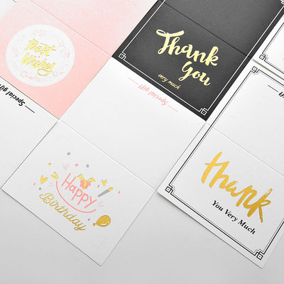 Desain Fashion Kustom 350gsm C1S Kertas Seni Business Paper Cards