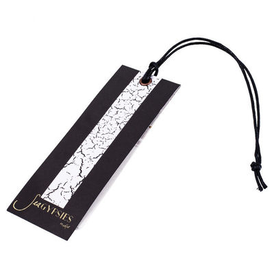 Tas Sepatu Kemeja C1S Coated Paper Embossed Swing Tags Ramah Lingkungan