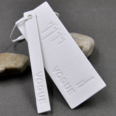 Label Hang Tag Kustom yang Dapat Dicuci Merek Eco PVC yang Dapat Dicuci