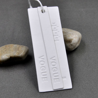 Label Hang Tag Kustom yang Dapat Dicuci Merek Eco PVC yang Dapat Dicuci