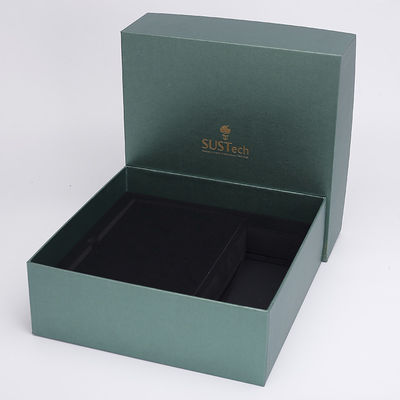 Perhiasan Mewah Kaku 157g Kertas Seni Gift Packing Boxes Matt Lamination