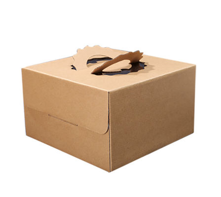 Permen Ulang Tahun Pernikahan 350gsm Kraft Paper Food Boxes Food Grade