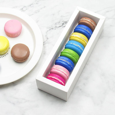 oEM Macaron Custom Food Kotak Kemasanes With Clear Window
