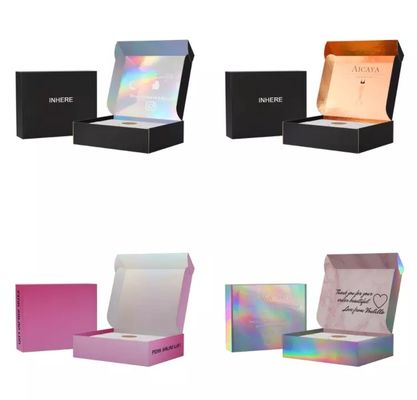 Karton OEM CMYK Makeup Jewelry Gift Box Untuk Pengiriman Pesawat