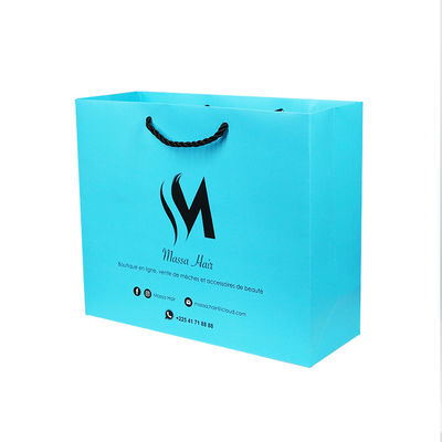 Kantong Kertas Karton 300GSM 1mm yang Dapat Didaur Ulang Dengan Logo Multi Style