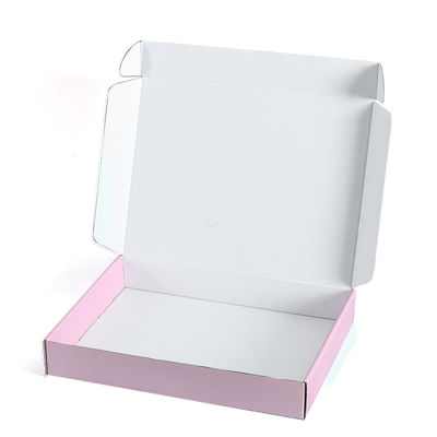 350GSM Mount Corrugated Eco Friendly Paper Boxes Untuk Kosmetik